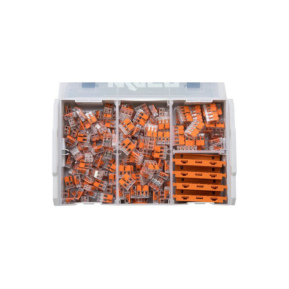 Wago Verbindungsklemmenset 221 L-BOXX Mini, 450V 32A, Kunststoff, farblos, 887-952... WAGO-887-952 4055143616997 (Abb. 9)
