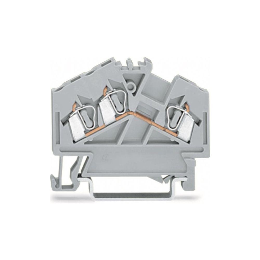 Wago 3-Leiter-Durchgangsklemme 280-641, 2,5mm2, Thermoplast, Grau... WAGO-280-641 4044918325806 (Abb. 2)