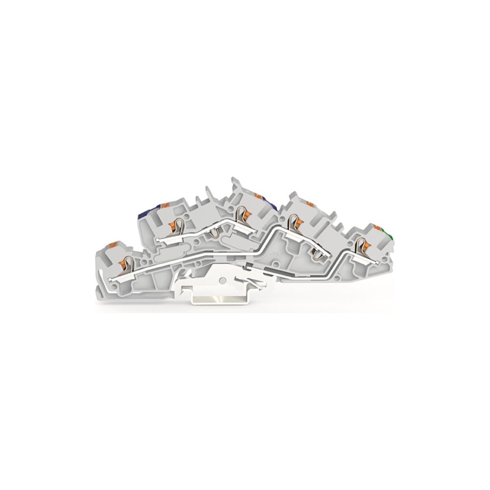 Wago Installationsetagenklemme 2205, 250V 40A, Polyamid, Grau, 2205-7646... WAGO-2205-7646 4066966165234 (Abb. 2)