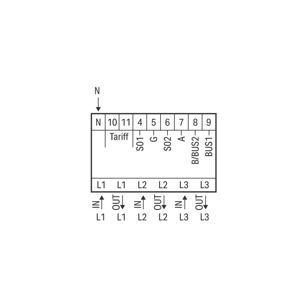 Wago Energiezähler 879-3000, 65A, 4PU, PC 940 A... WAGO-879-3000 4066966125405 (Abb. 13)