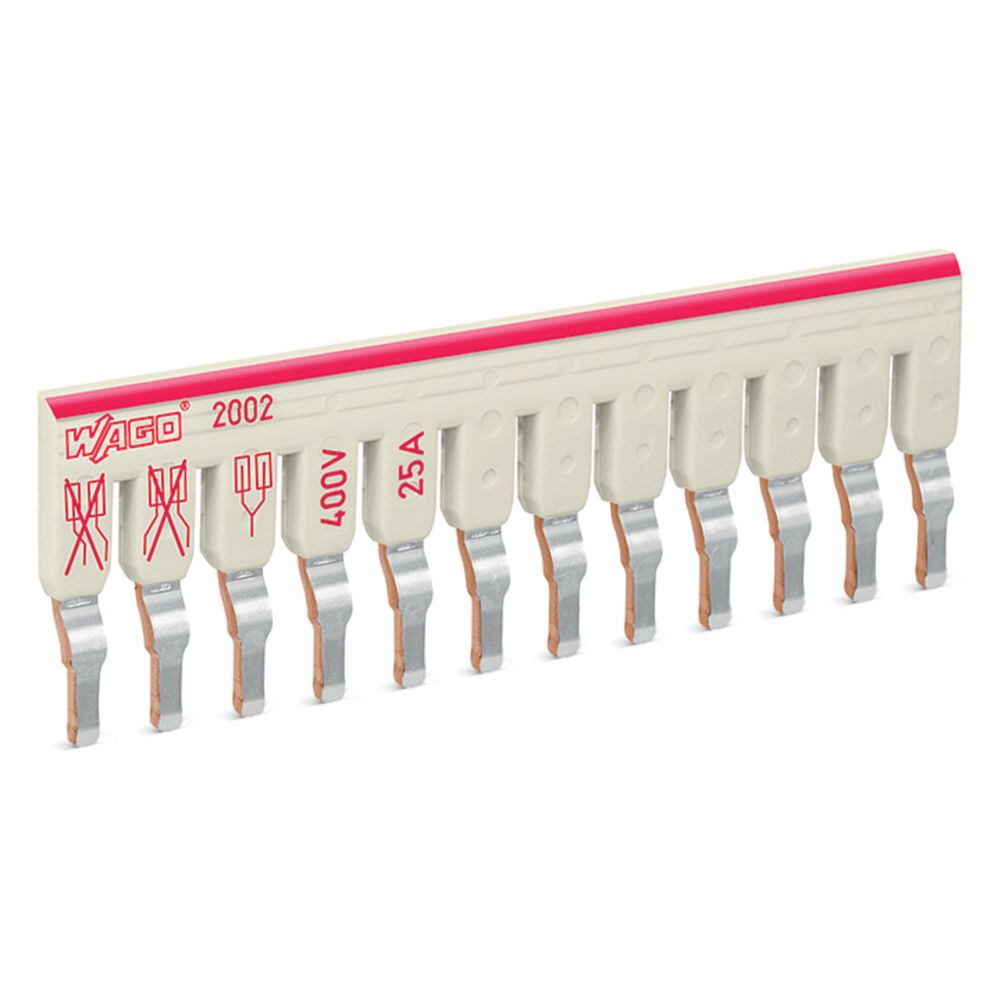 Wago Schachtelbrücker 2002-482, 12-fach 400V 25A 5,2mm, lichtgrau... WAGO-2002-482 4055143692366 (Abb. 5)