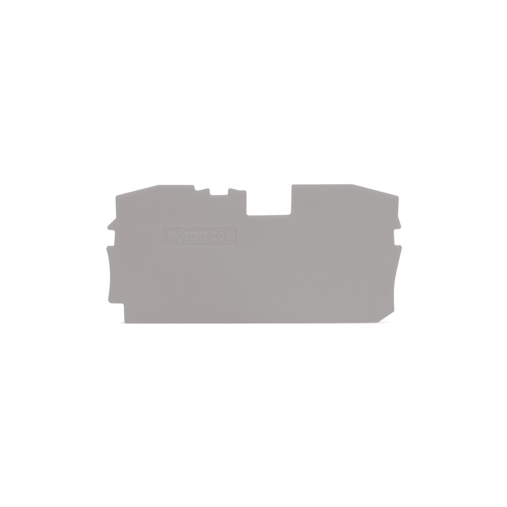 Wago Abschluss- und Zwischenplatte TOPJOB S 2010-1291, 1mm, Grau... WAGO-2010-1291 4044918144148 (Abb. 3)