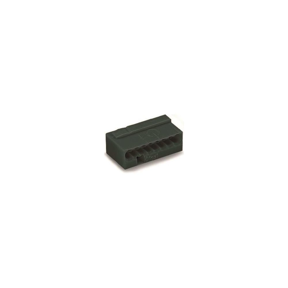 Wago MICRO-Verbindungsdosenklemme 243 243-208, 8-Leiter 0,6-0,8mm, Dunkelgrau... WAGO-243-208 4044918502634 (Abb. 7)