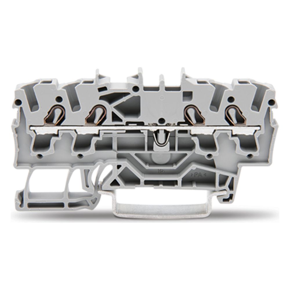 Wago 4-Leiter-Durchgangsklemme TOPJOB S 2002-1401, 2,5mm2, 800V, 24A, Grau... WAGO-2002-1401 4017332999281 (Abb. 10)