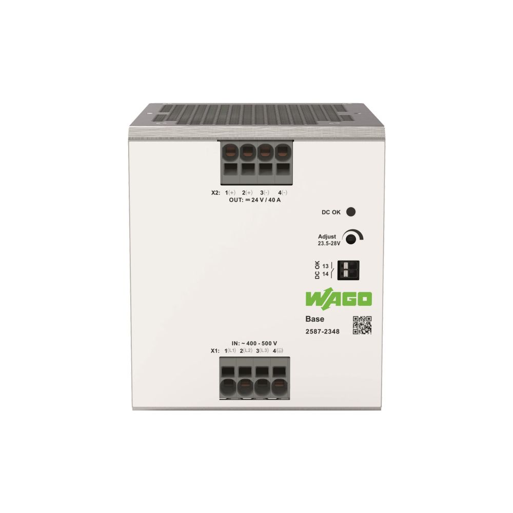 Wago Stromversorgung Base 2587-2348, 960W 24V 40A, 125x110x140mm... WAGO-2587-2348 4066966768077 (Abb. 3)