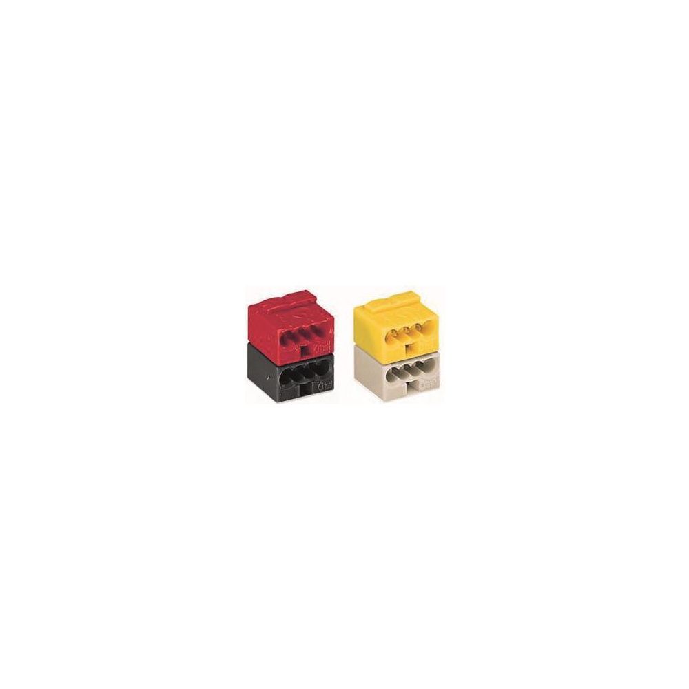 Wago 4-Leiter-Buchsenklemme 243 243-212, 0,6-0,8mm, Polyamid, Lichtgrau/Gelb... WAGO-243-212 4044918441407 (Abb. 7)