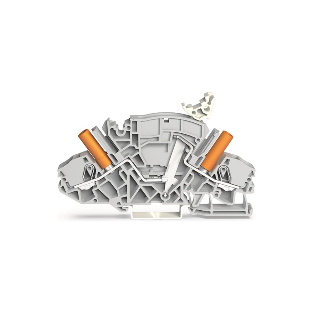 Wago 2-Leiter-Trenn-und Messklemme 2007-8811, 500V 30A 8mm, Polyamid, grau... WAGO-2007-8811 4055143074797 (Abb. 2)