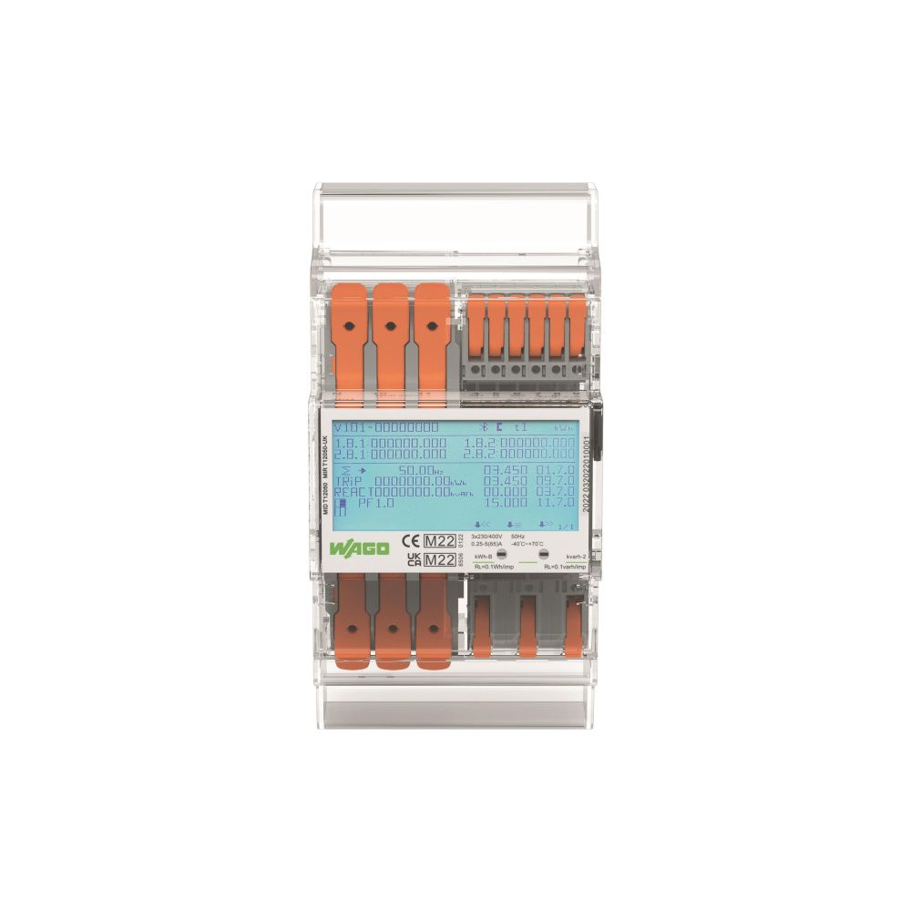 Wago Energiezähler 879-3020, 65A, 3x230/400V, Modbus/M-Bus, PC 940 A... WAGO-879-3020 4066966125412 (Abb. 4)