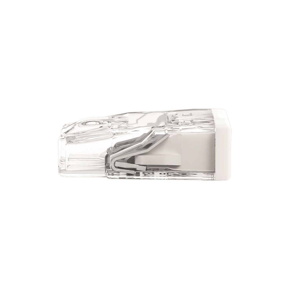 Wago Verbindungsdosenklemme 2273 2273-202, 0,5-2,5mm2, Polycarbonat, Transparent/Weiß... WAGO-2273-202 4050821027843 (Abb. 6)