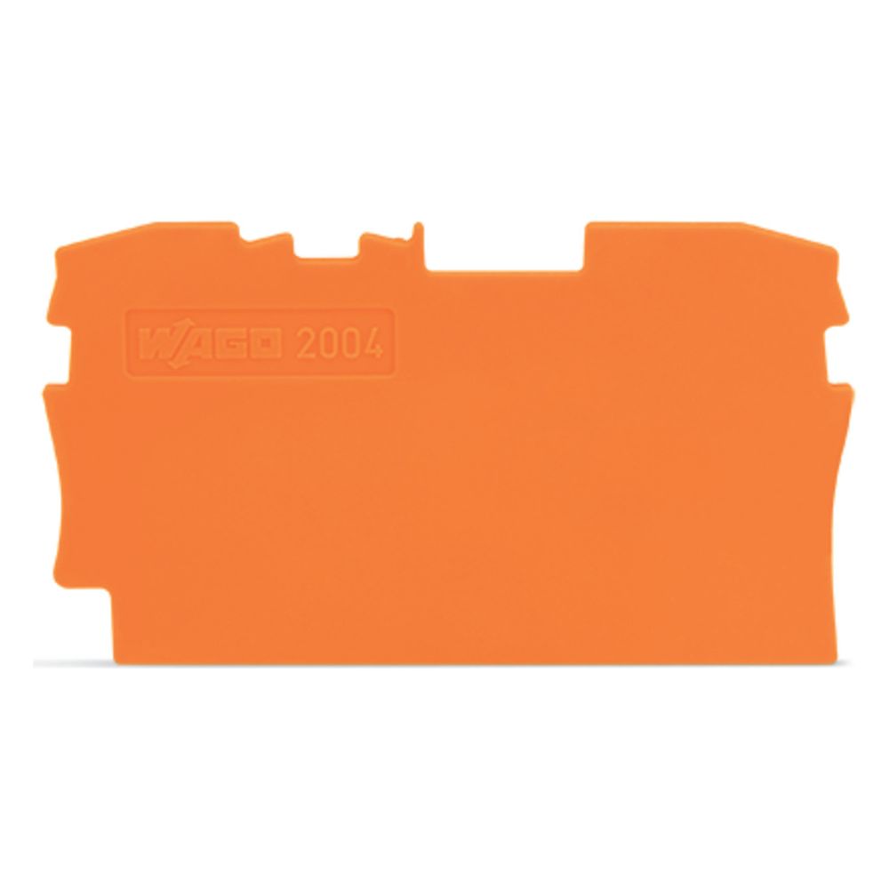 Wago Abschluss- und Zwischenplatte TOPJOB S 2004-1292, 1mm, Polyamid, Orange... WAGO-2004-1292 4017332071383 (Abb. 3)