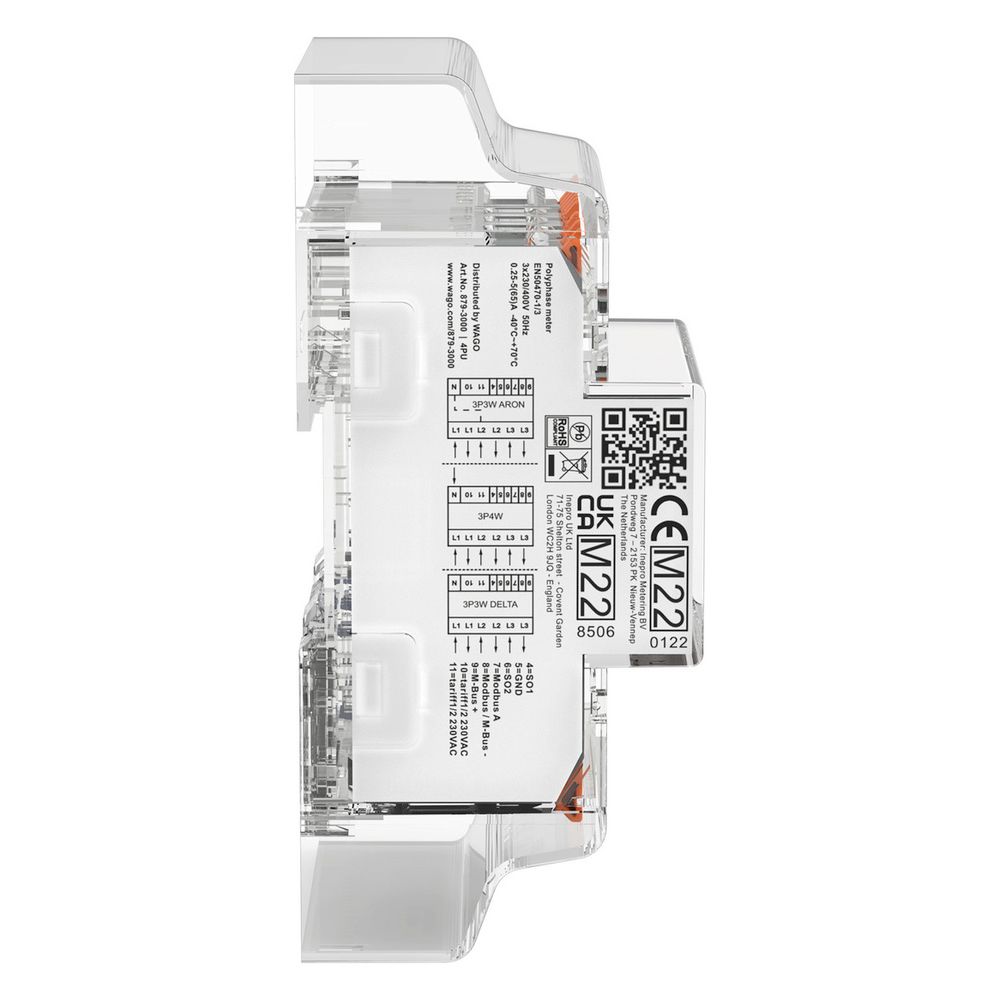 Wago Energiezähler 879-3000, 65A, 4PU, PC 940 A... WAGO-879-3000 4066966125405 (Abb. 16)