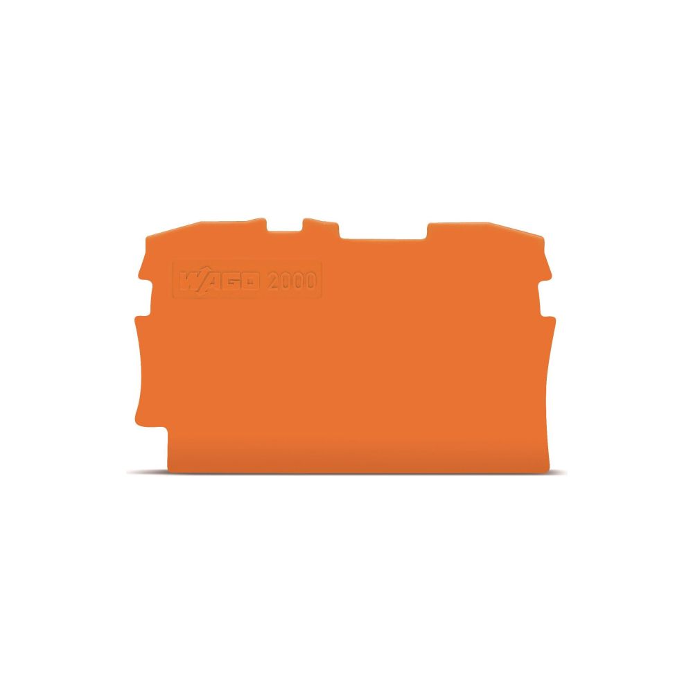 Wago Abschluss- und Zwischenplatte 2000-1292, 0,7 mm, Polyamid, Orange... WAGO-2000-1292 4045454711351 (Abb. 5)