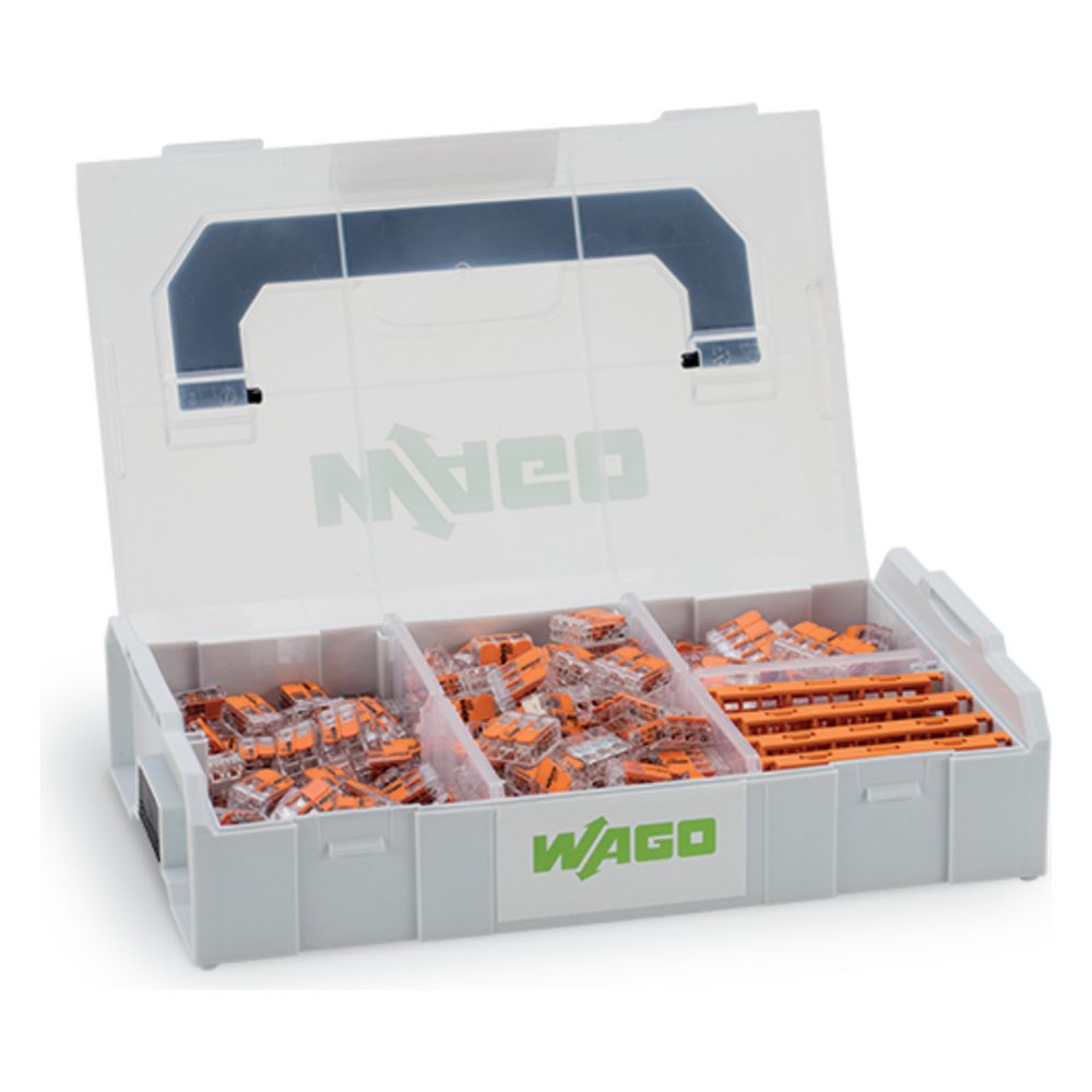 Wago Verbindungsklemmenset 221 L-BOXX Mini, 450V 32A, Kunststoff, farblos, 887-952... WAGO-887-952 4055143616997 (Abb. 8)
