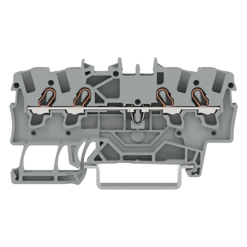 Wago 4-Leiter-Durchgangsklemme TOPJOB S 2001-1401, 800V 18A, Polyamid, Grau... WAGO-2001-1401 4017332998666 (Abb. 6)