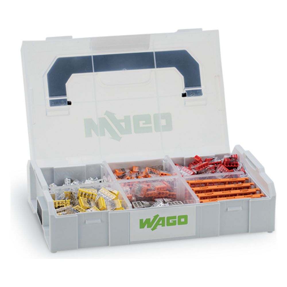 Wago Verbindungsklemmen Set 2273, 450V 24A 0,5mm2, Farblos, 887-953... WAGO-887-953 4055143619257 (Abb. 2)