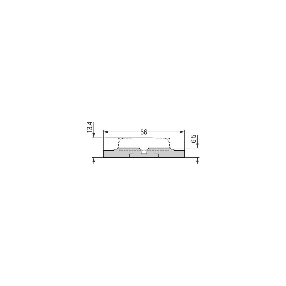 Wago Befestigungsadapter Serie 221 221-2522, 2-fach, Schraubbefestigung, Polyamid, Grau... WAGO-221-2522 4066966119930 (Abb. 13)