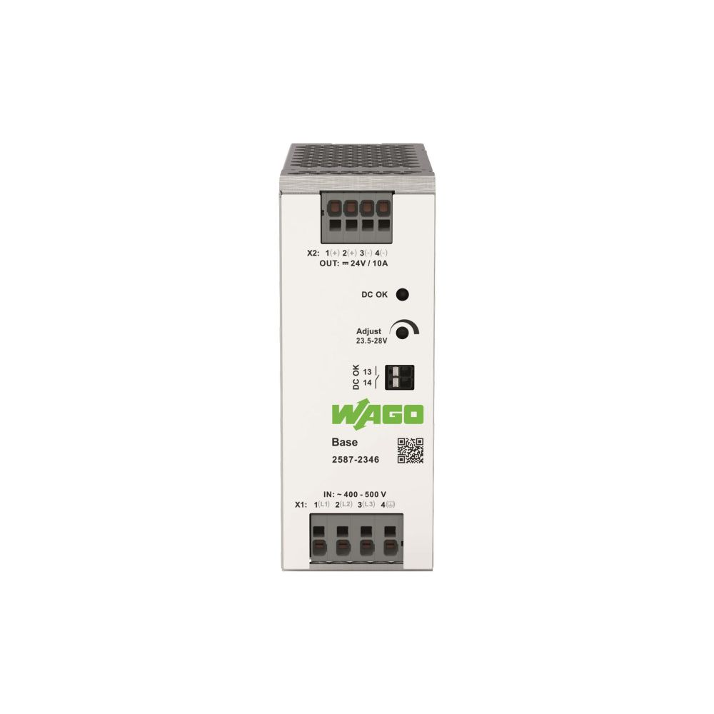 Wago Stromversorgung Base 2587-2346, 24V 10A, 240W, Federzuganschluss, IP20... WAGO-2587-2346 4066966767933 (Abb. 3)