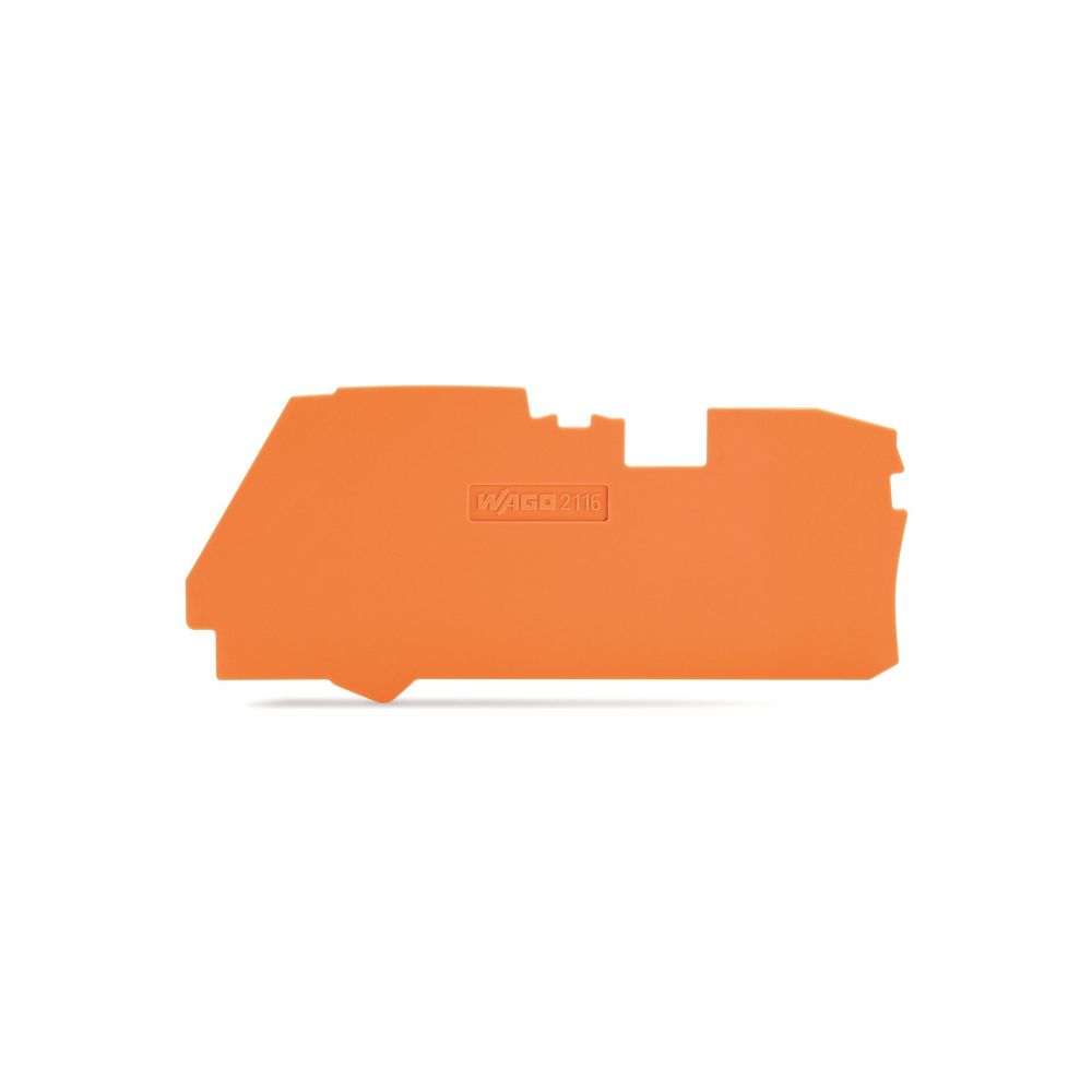 Wago Abschluss- und Zwischenplatte 2116-1292, 1mm, Polyamid, Orange... WAGO-2116-1292 4055143747554 (Abb. 5)