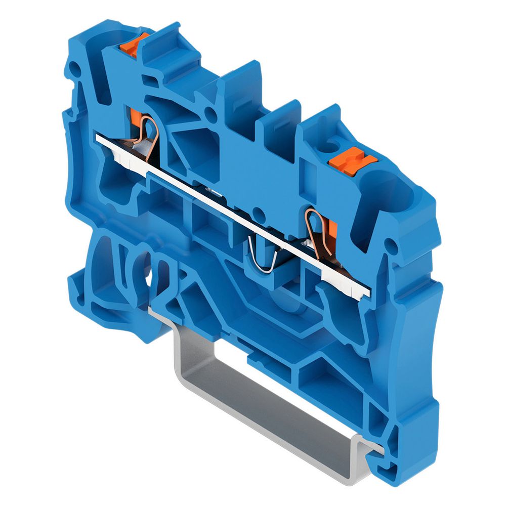 Wago 2-Leiter-Durchgangsklemme TOPJOB S 2202-1204, 2,5mm2, Blau... WAGO-2202-1204 4055143848534 (Abb. 7)