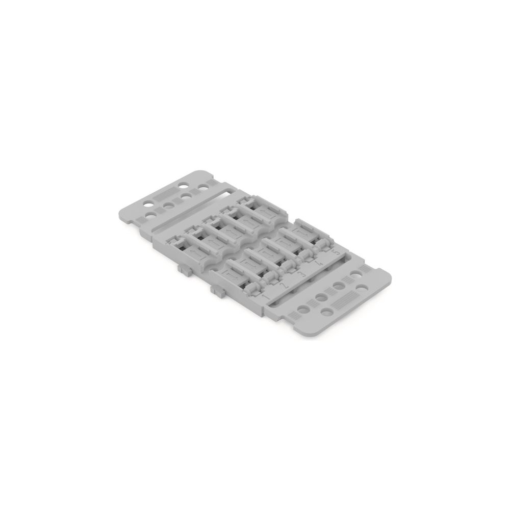 Wago Befestigungsadapter 221-2505, 5-fach, Schraubbefestigung, Polyamid, Grau... WAGO-221-2505 4066966119862 (Abb. 4)