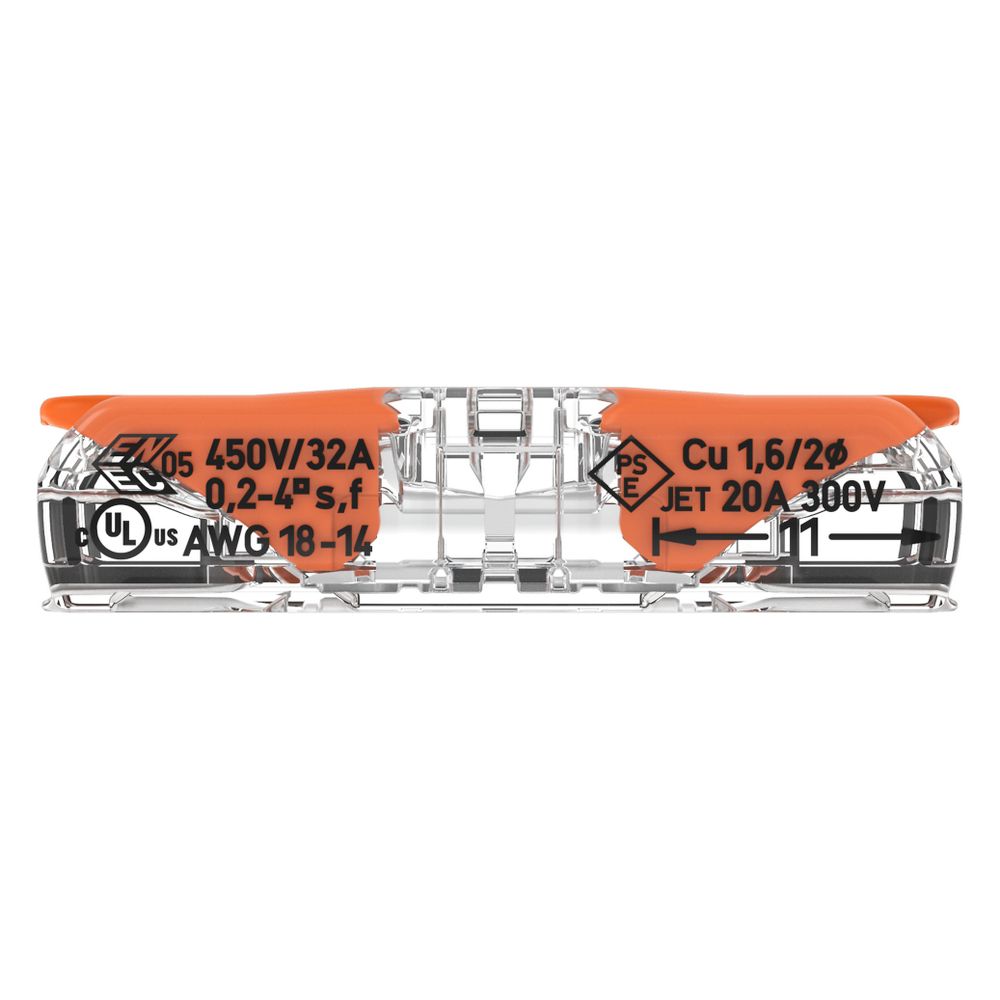 Wago Durchgangsverbinder 221, 0,2-4mm2, Transparent, 221-2411... WAGO-221-2411 4066966102666 (Abb. 16)