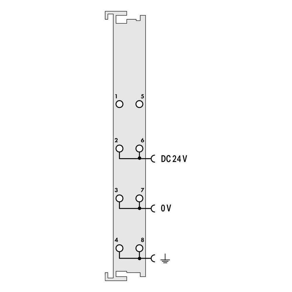 Wago Potentialeinspeisung 750-602, 24V DC, 12x100x69,8mm, Polycarbonat/Polyamid 6.6, lich... WAGO-750-602 4045454393731 (Abb. 4)