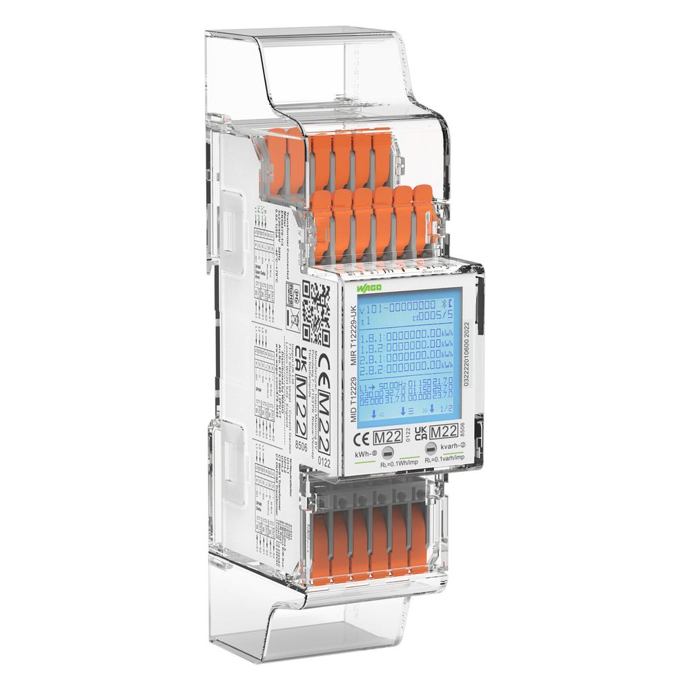Wago Energiezähler 879-3040, 3x230/400V, 1A/5A, Modbus/M-Bus, 35mm... WAGO-879-3040 4066966177299 (Abb. 6)