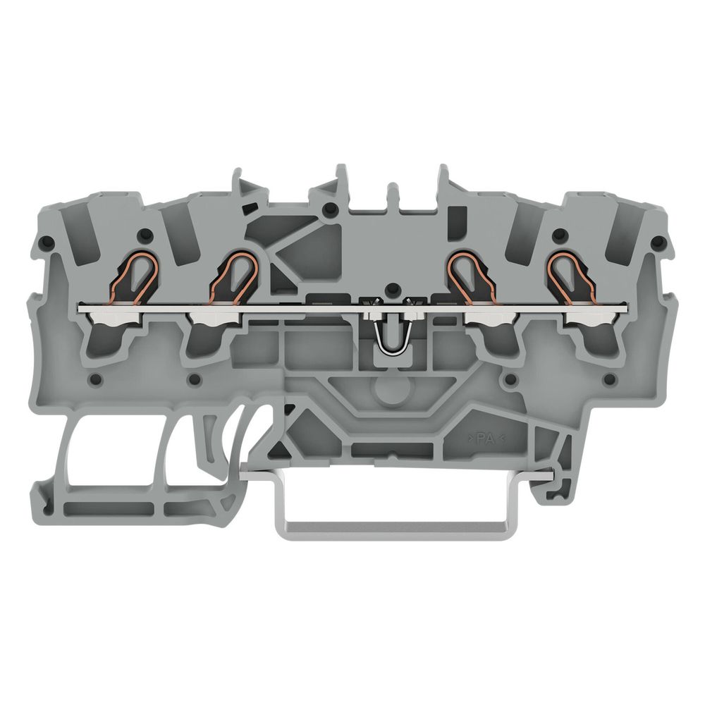 Wago 4-Leiter-Durchgangsklemme TOPJOB S 2001-1401, 800V 18A, Polyamid, Grau... WAGO-2001-1401 4017332998666 (Abb. 4)