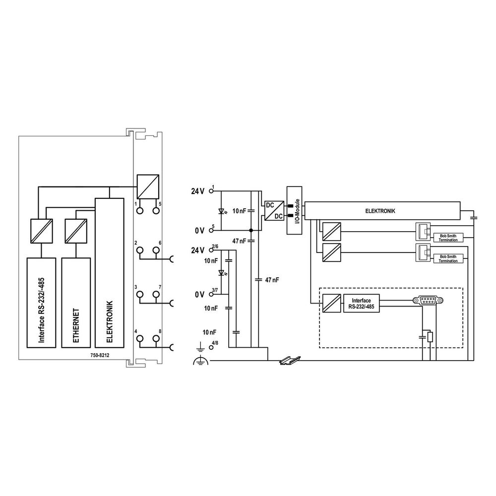 Wago Controller PFC200 750-8212, 24V, 100x78,6x100mm, Lichtgrau... WAGO-750-8212 4055143758789 (Abb. 2)