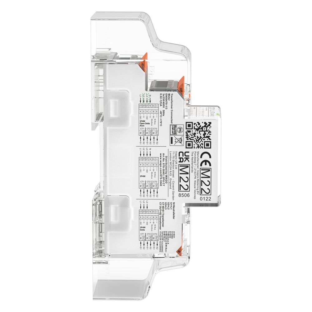 Wago Energiezähler 879-3040, 3x230/400V, 1A/5A, Modbus/M-Bus, 35mm... WAGO-879-3040 4066966177299 (Abb. 4)
