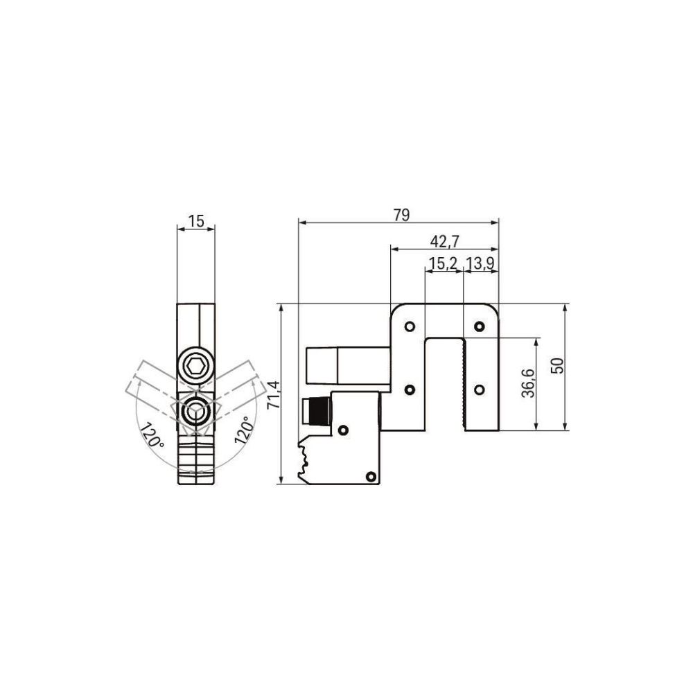 Wago Potentialabgriff 855-8015, 400V, 4-15mm Schienendicke... WAGO-855-8015 4055143720076 (Abb. 5)