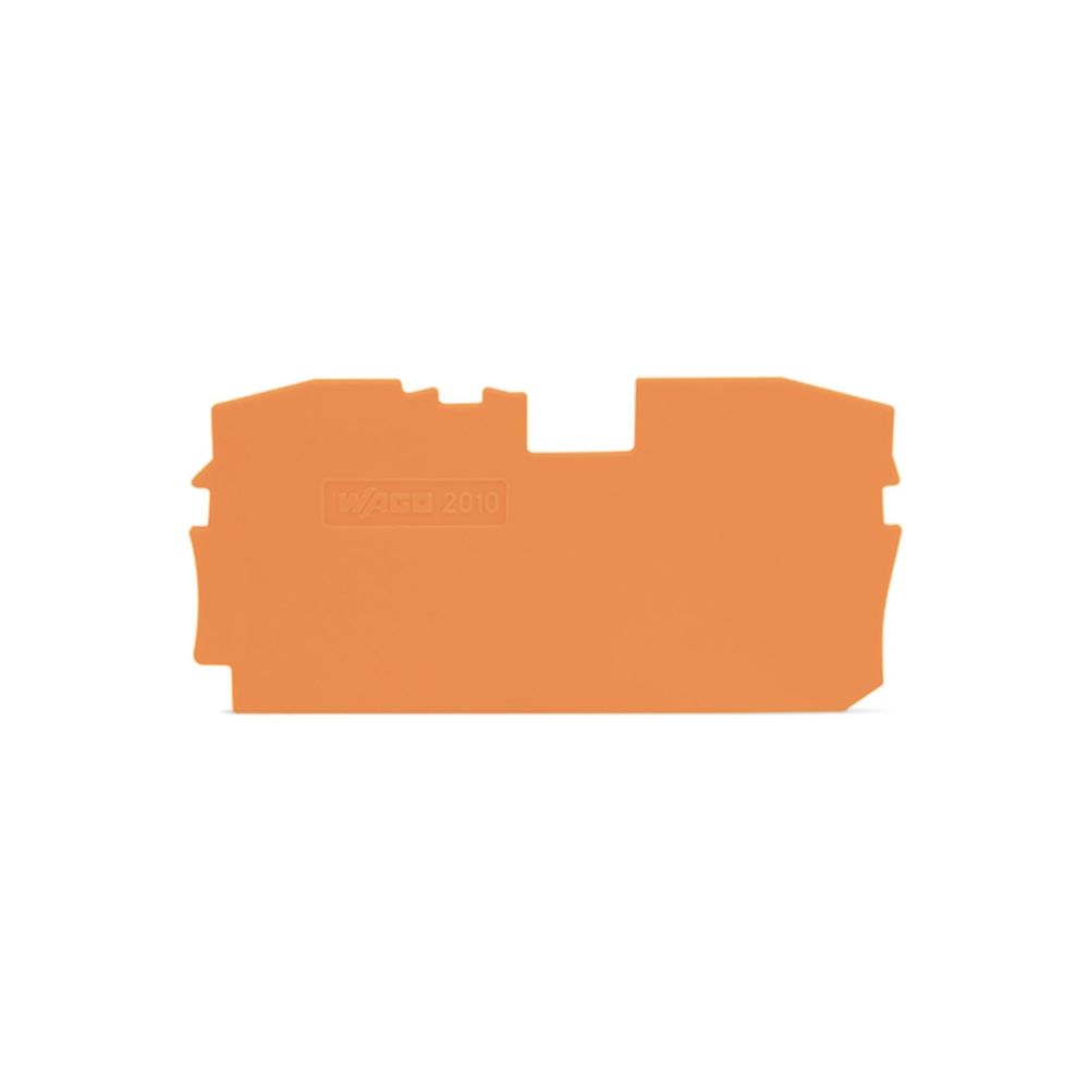 Wago Abschluss- und Zwischenplatte TOPJOB S 2010-1292, 1mm, Polyamid, orange... WAGO-2010-1292 4044918271745 (Abb. 2)