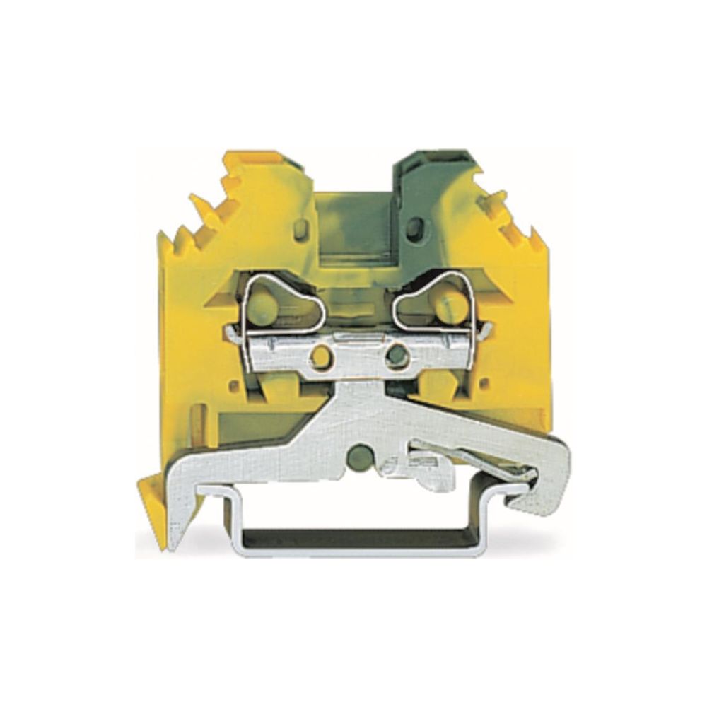Wago Schutzleiterklemme 281-107, 4mm2, Thermoplast, Grün/Gelb... WAGO-281-107 4055143309271 (Abb. 2)