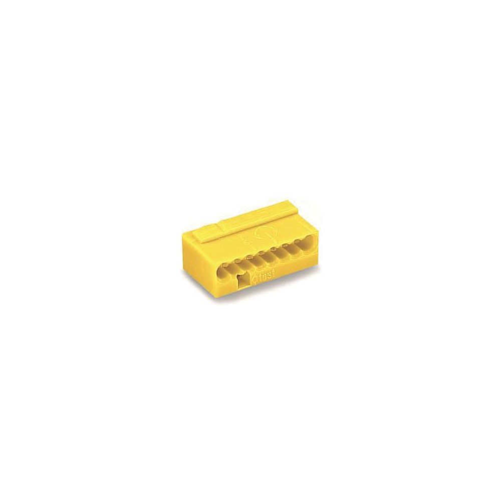 Wago Verbindungsdosenklemme 243 243-508, 8-Leiter 0,6-0,8mm, Gelb, 1 Stück... WAGO-243-508 4044918502726 (Abb. 7)