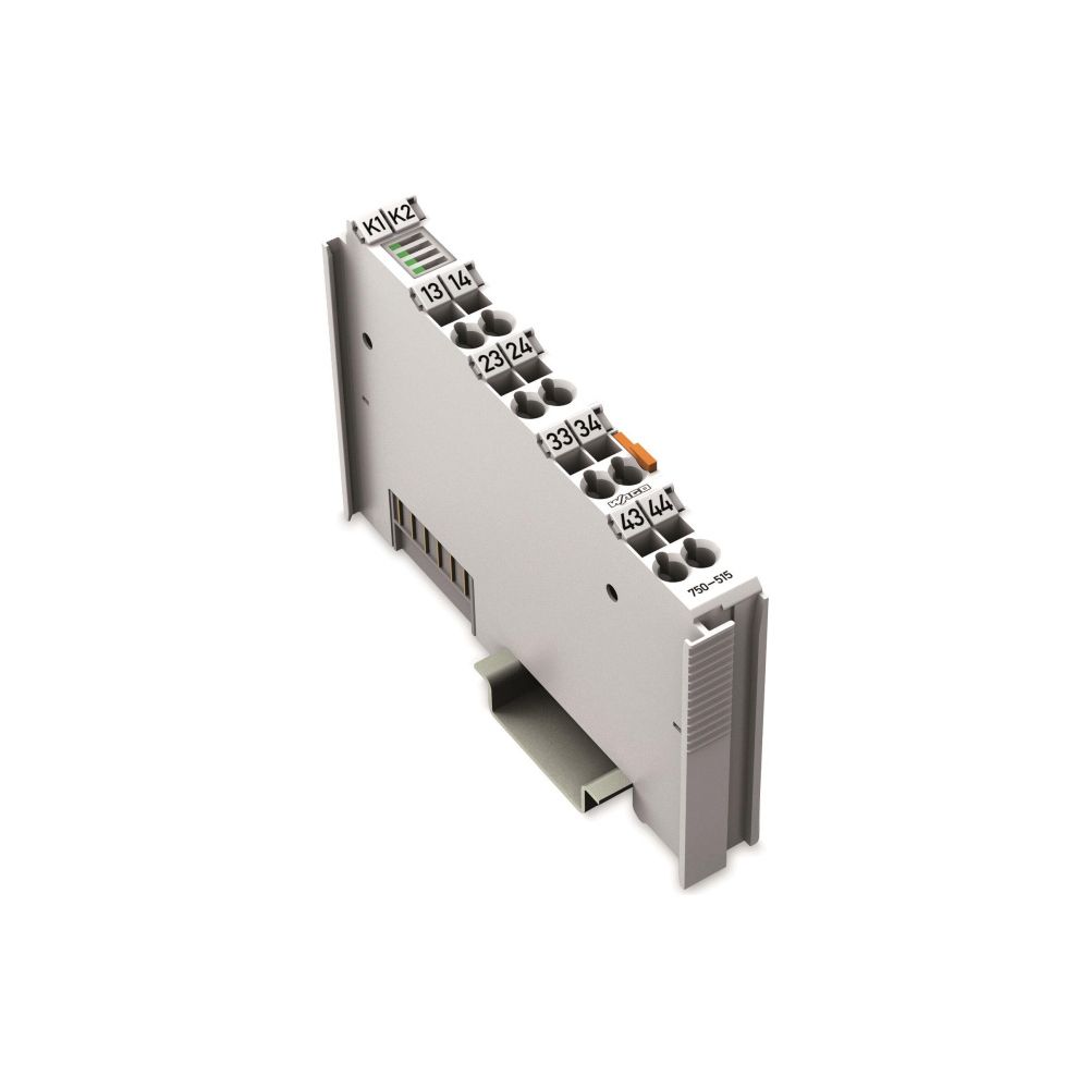 Wago 4-Kanal-Relaisausgang 750-515, 250V, 2A, 100x12x67,8mm... WAGO-750-515 4055143512831 (Abb. 3)