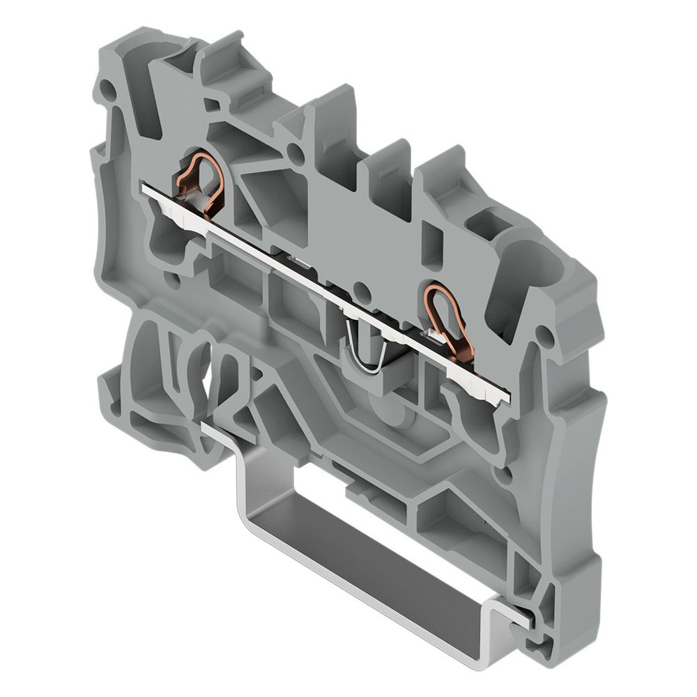 Wago 2-Leiter-Durchgangsklemme TOPJOB S 2001-1201, 1,5mm2, Polyamid, Grau... WAGO-2001-1201 4017332997287 (Abb. 6)