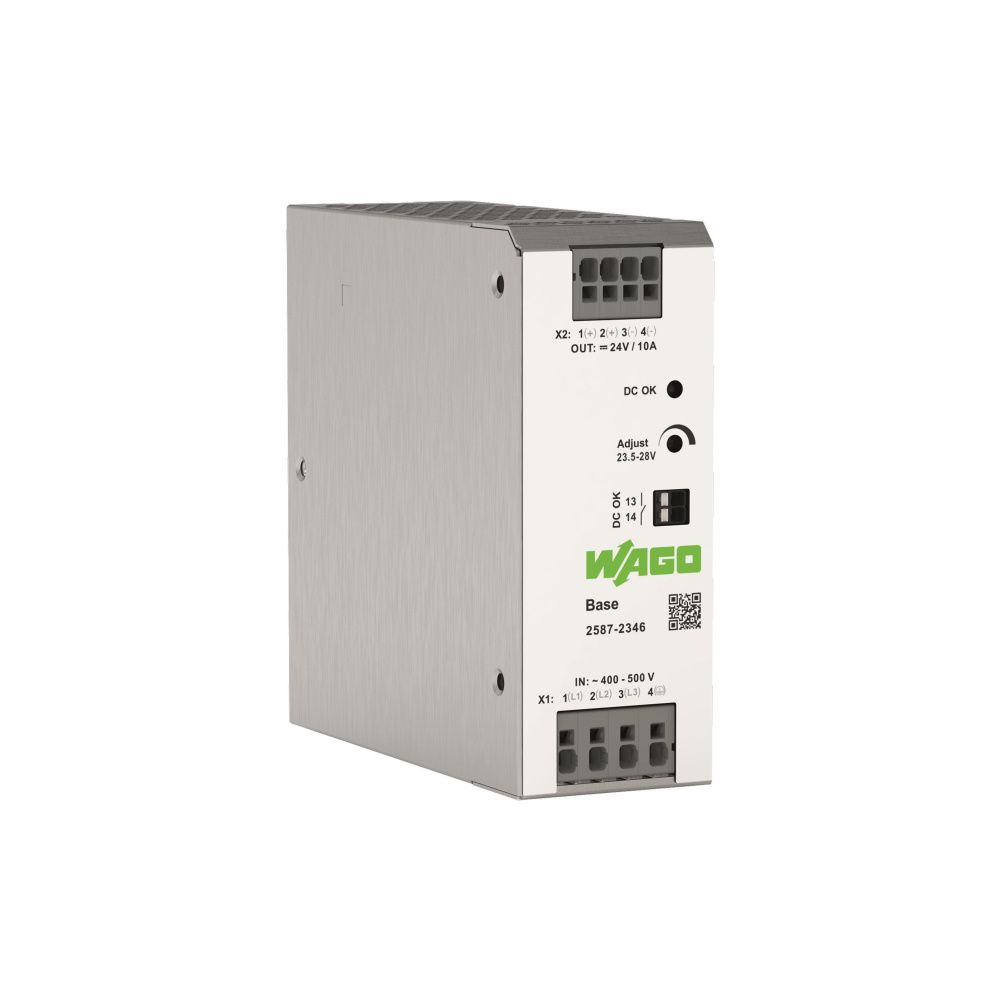 Wago Stromversorgung Base 2587-2346, 24V 10A, 240W, Federzuganschluss, IP20... WAGO-2587-2346 4066966767933 (Abb. 2)