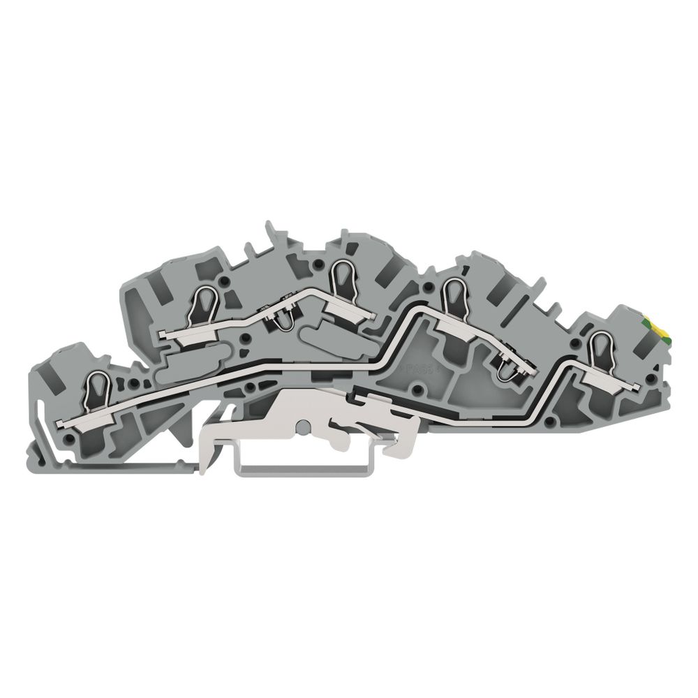 Wago Installationsetagenklemme TOPJOB S 2005-7645, 3 Ebenen, 36A, 250V, 6,2mm, 123,9x41... WAGO-2005-7645 4055143042253 (Abb. 2)