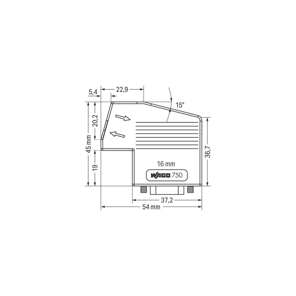 Wago CANopen-Feldbusstecker 750-963, 9-polig, Lichtgrau... WAGO-750-963 4045454344405 (Abb. 5)