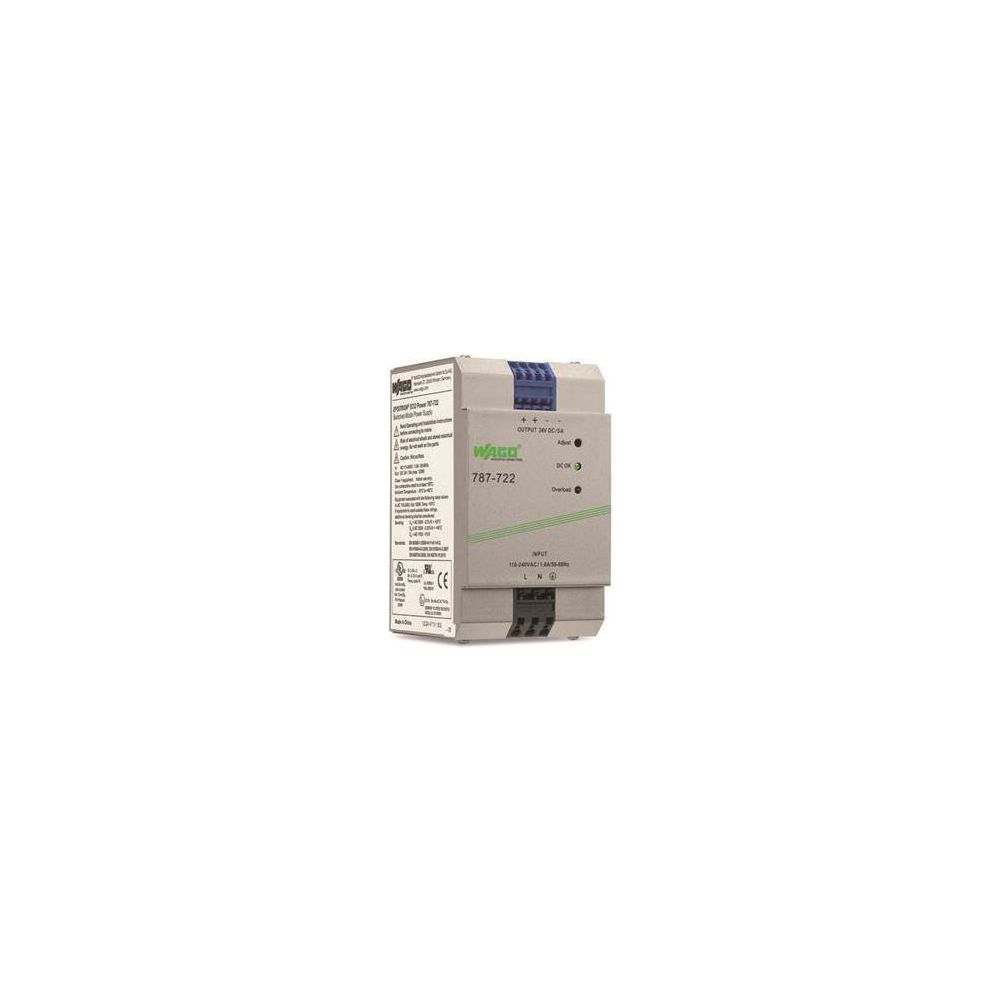 Wago Stromversorgung Eco 787-722, 120W 24V 5A, Federzuganschluss, Metallgehäuse... WAGO-787-722 4045454908188 (Abb. 4)