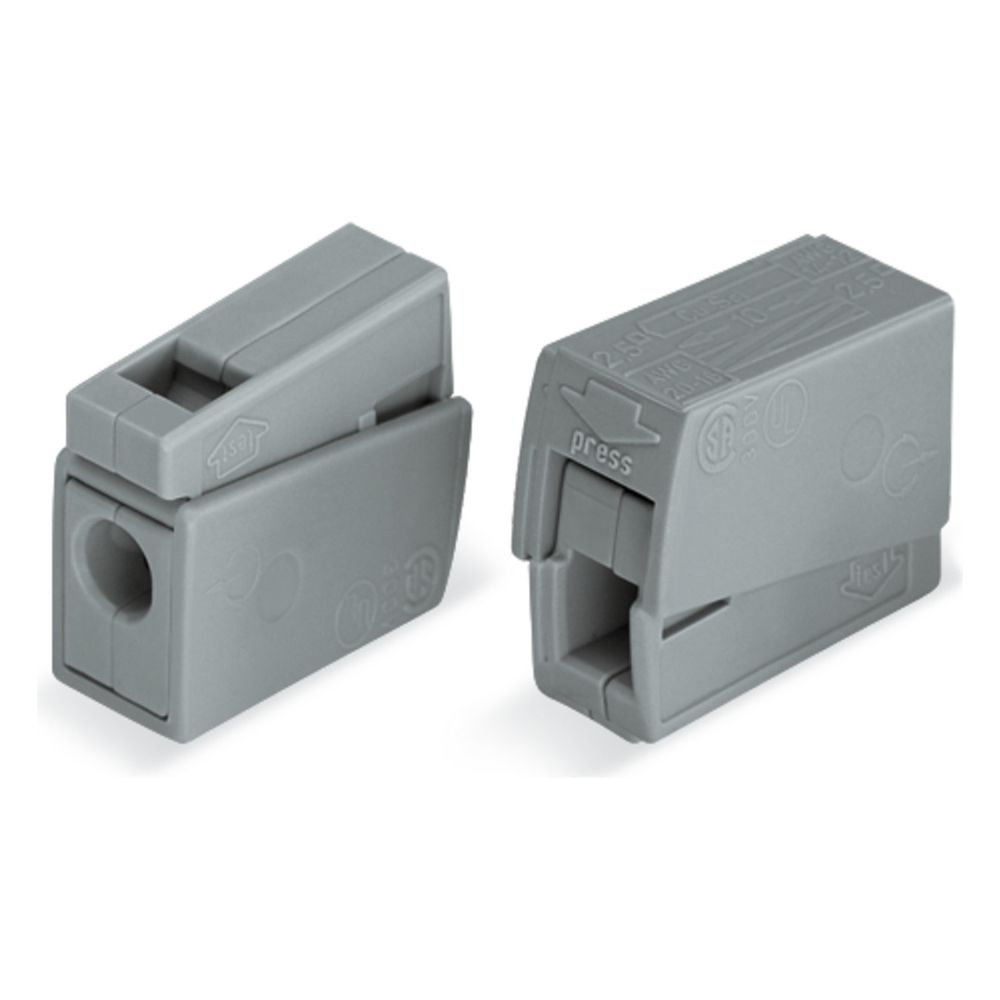 Wago Leuchtenklemme 224, 1,0-2,5 mm2, Grau, 224-101... WAGO-224-101 4044918583817 (Abb. 9)