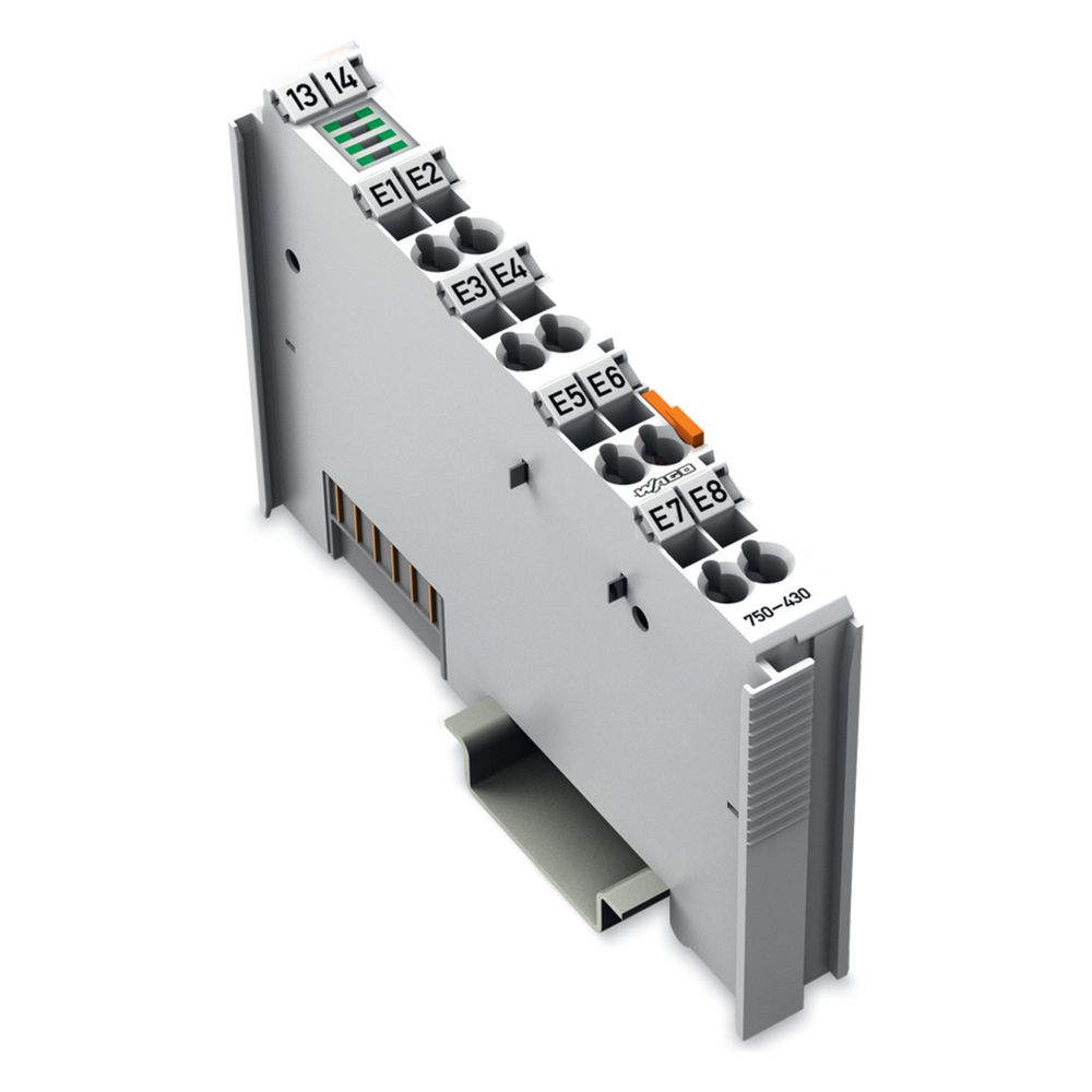 Wago Digitaleingangsmodul 750-430, 8 Kanäle, 24V DC, 3ms, 100x12x67,8mm, Polycarbonat/Pol... WAGO-750-430 4045454392802 (Abb. 6)