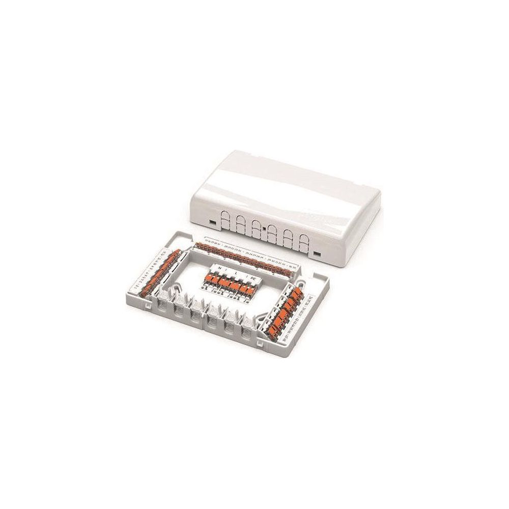 Wago Verbindungsdose 221 207-4301, 0,2-4mm2, Polycarbonat, Weiß... WAGO-207-4301 4066966072853 (Abb. 5)