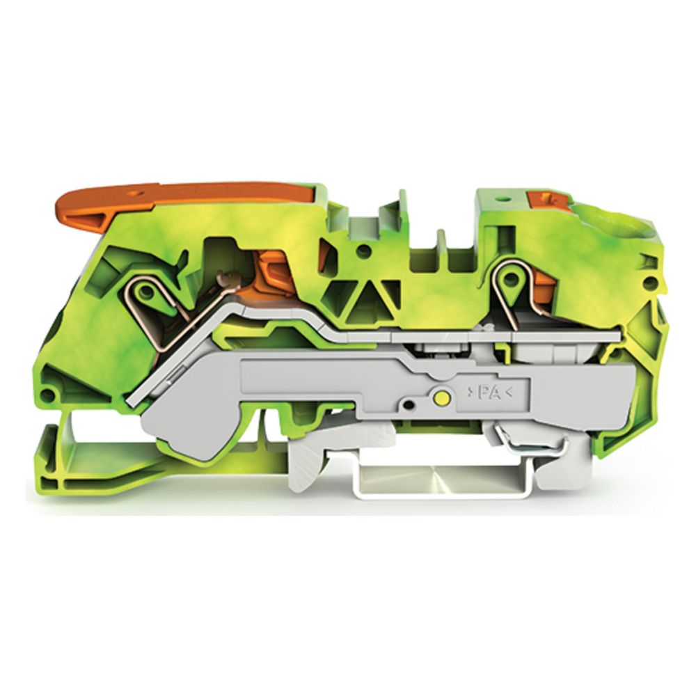 Wago Schutzleiterklemme TOPJOB S 2116-5207, 16mm2, 91,5x12x36,9mm, Polyamid, Grün/Gelb... WAGO-2116-5207 4055143754453 (Abb. 5)