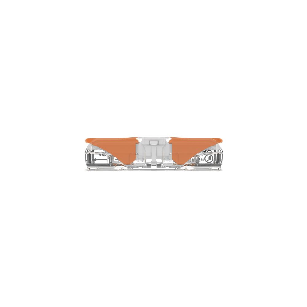Wago Durchgangsverbinder 221 221-2401, 0,2-4mm2, 450V, 32A, Transparent/Orange... WAGO-221-2401 4066966120271 (Abb. 13)
