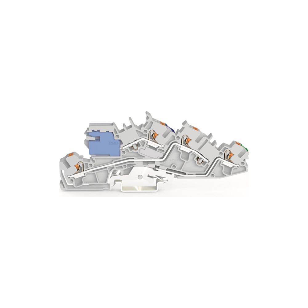 Wago Installationsetagenklemme 2205 2205-7641, 250V 35A, Polyamid, grau... WAGO-2205-7641 4066966165203 (Abb. 2)