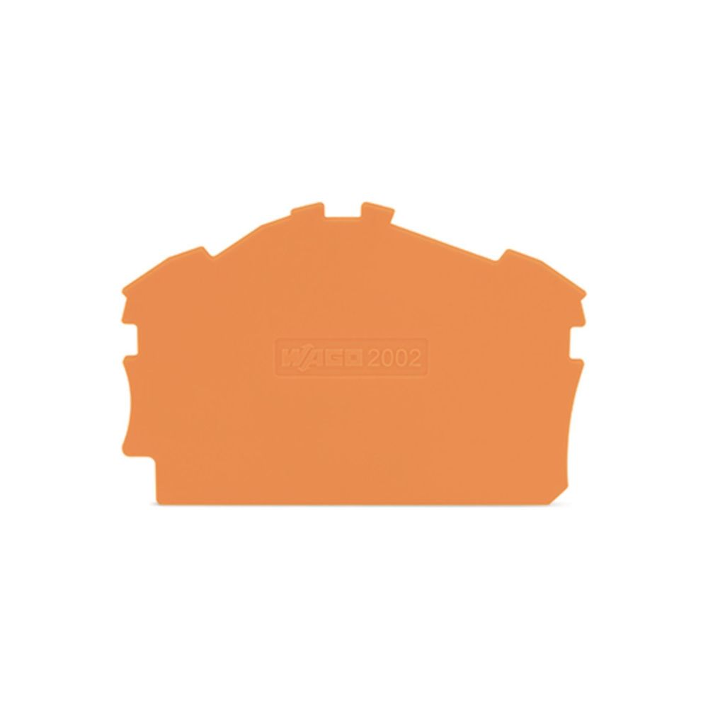 Wago Abschluss- und Zwischenplatte TOPJOB S 2002-6392, 0,8mm, Polyamid, Orange... WAGO-2002-6392 4044918989954 (Abb. 2)