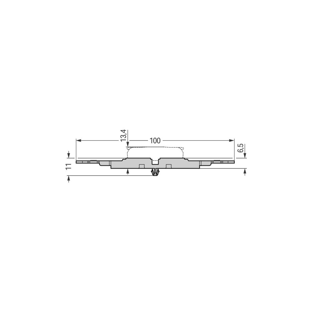Wago Befestigungsadapter 221-2515, 5-fach, Rastfuß, Polyamid, Grau... WAGO-221-2515 4066966119916 (Abb. 10)