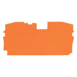 Wago Abschluss- und Zwischenplatte TOPJOB S 2010-1292, 1mm, Polyamid, orange... WAGO-2010-1292 4044918271745 (Abb. 1)