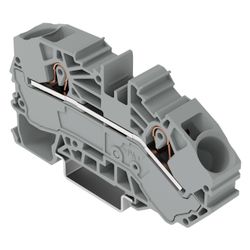 Wago Verteiler-Einspeiseklemme 2016 2016-7601, 16mm2, 800V, 76A, 12mm, Grau... WAGO-2016-7601 4045454725082 (Abb. 1)